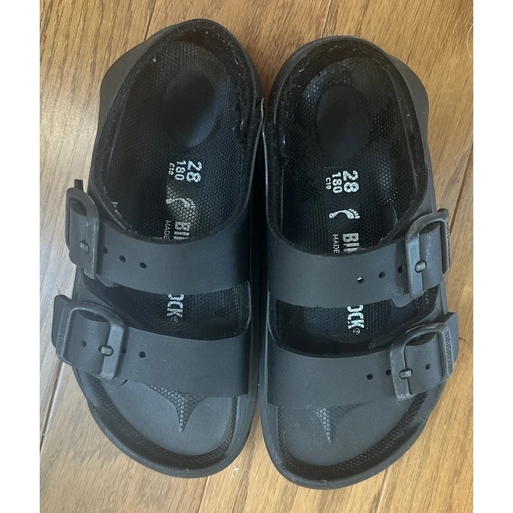 Birkenstock Arizona Eva Kids' Size 28 US 10-10.5 Sandals Black Waterproof